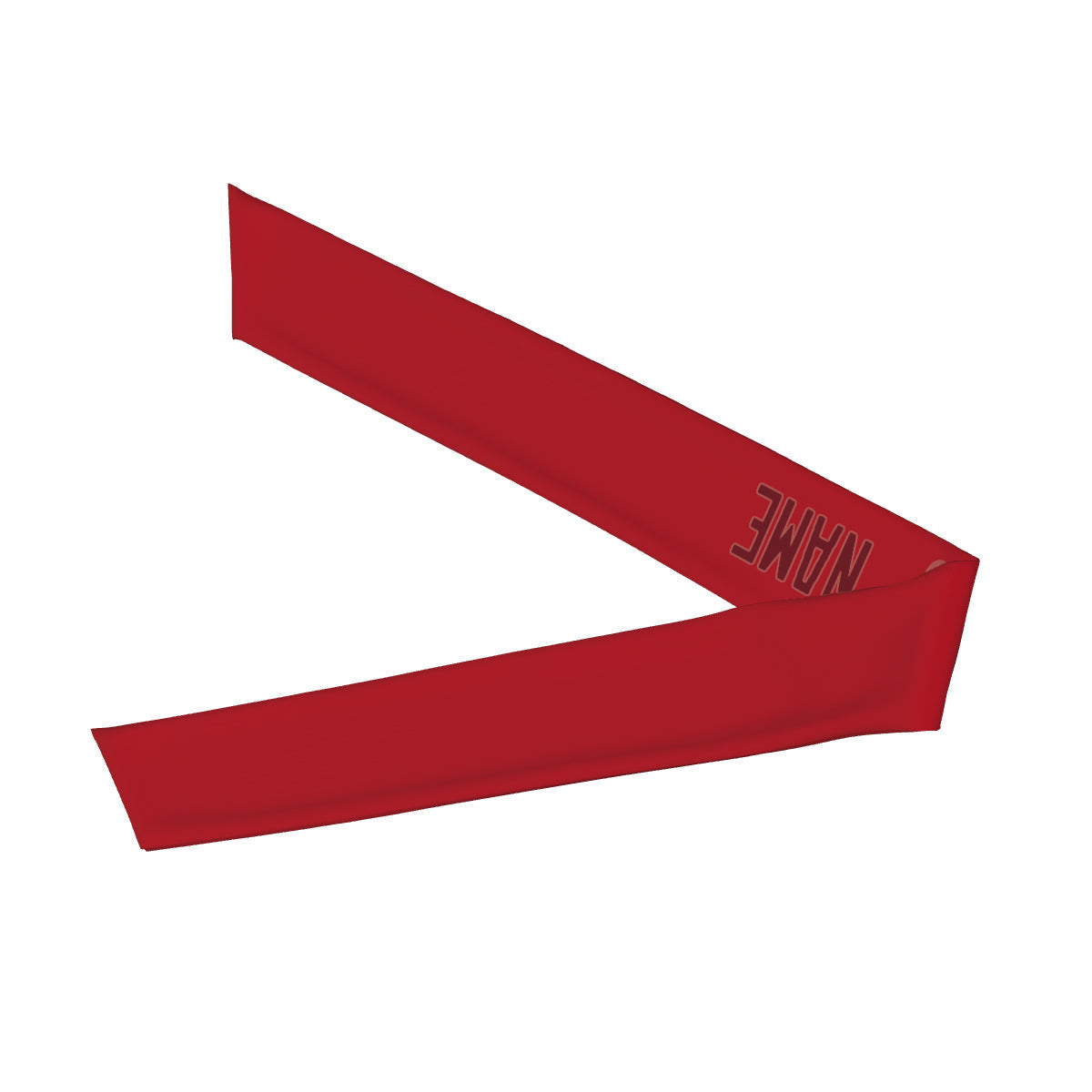 Custom Red Crimson Red Headband