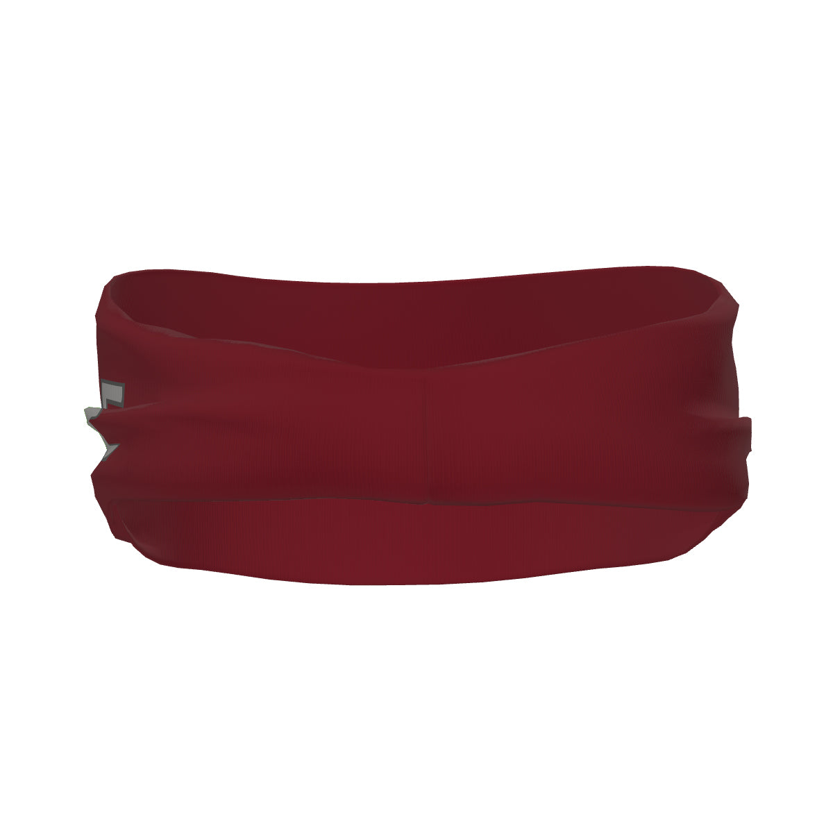 Custom Crimson Red Gray Sports headband