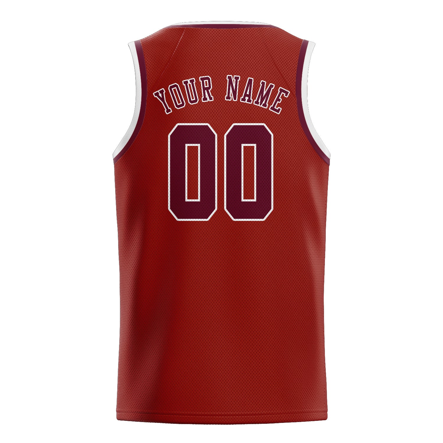 Custom Coral Red Crimson Red Basketball Jersey