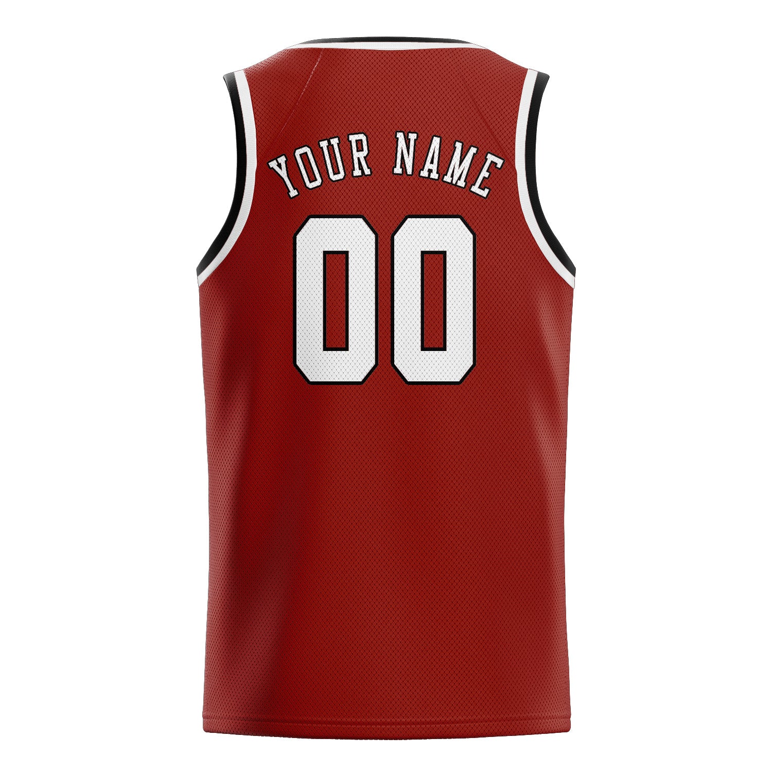 Custom Coral Red White Basketball Jersey