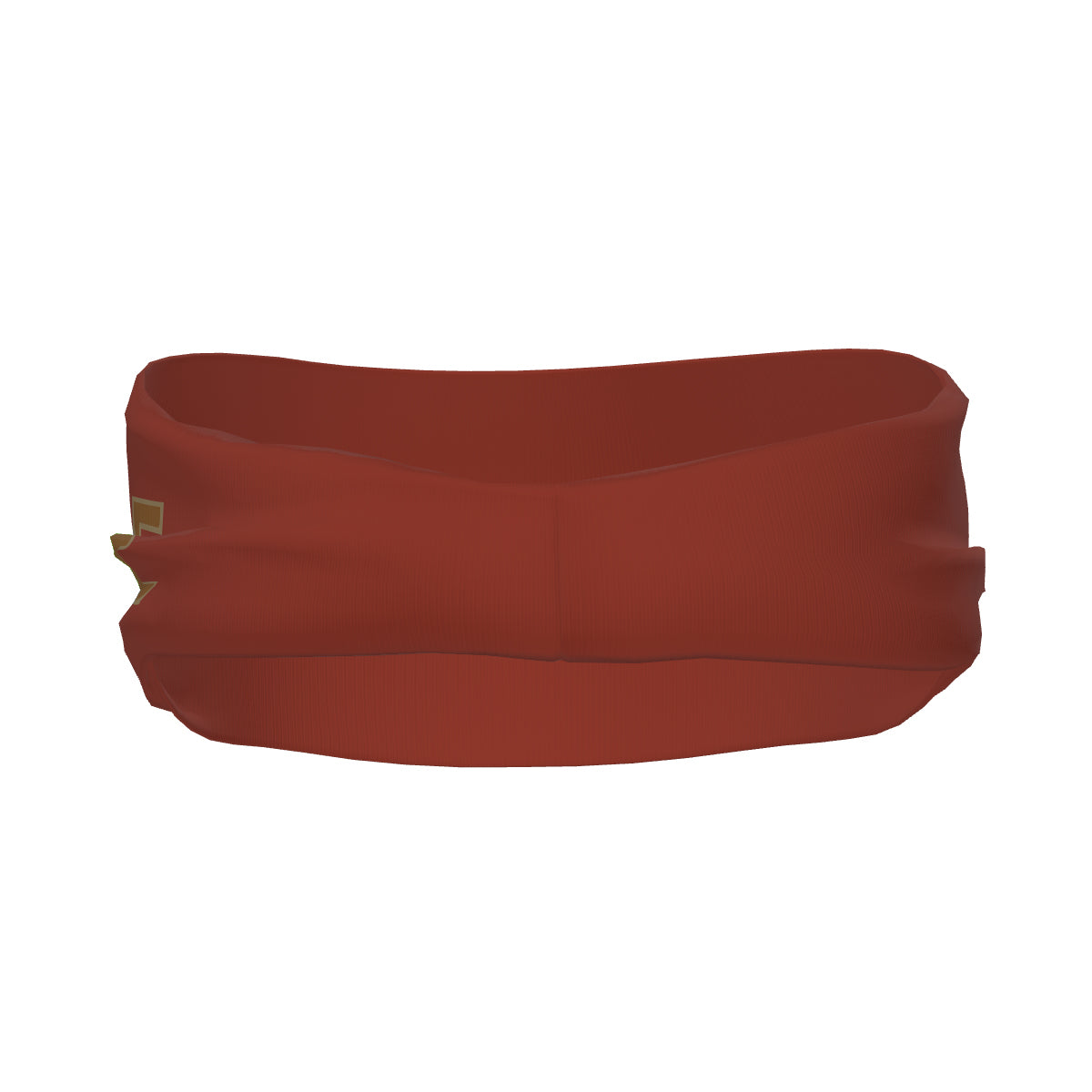 Custom Coral Red Khaki Sports headband