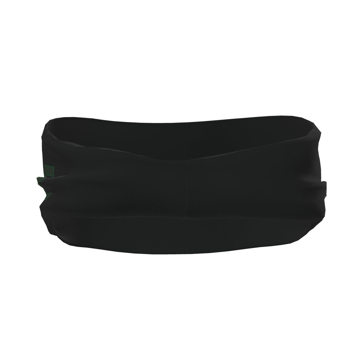 Custom Black Dark Green Sports headband