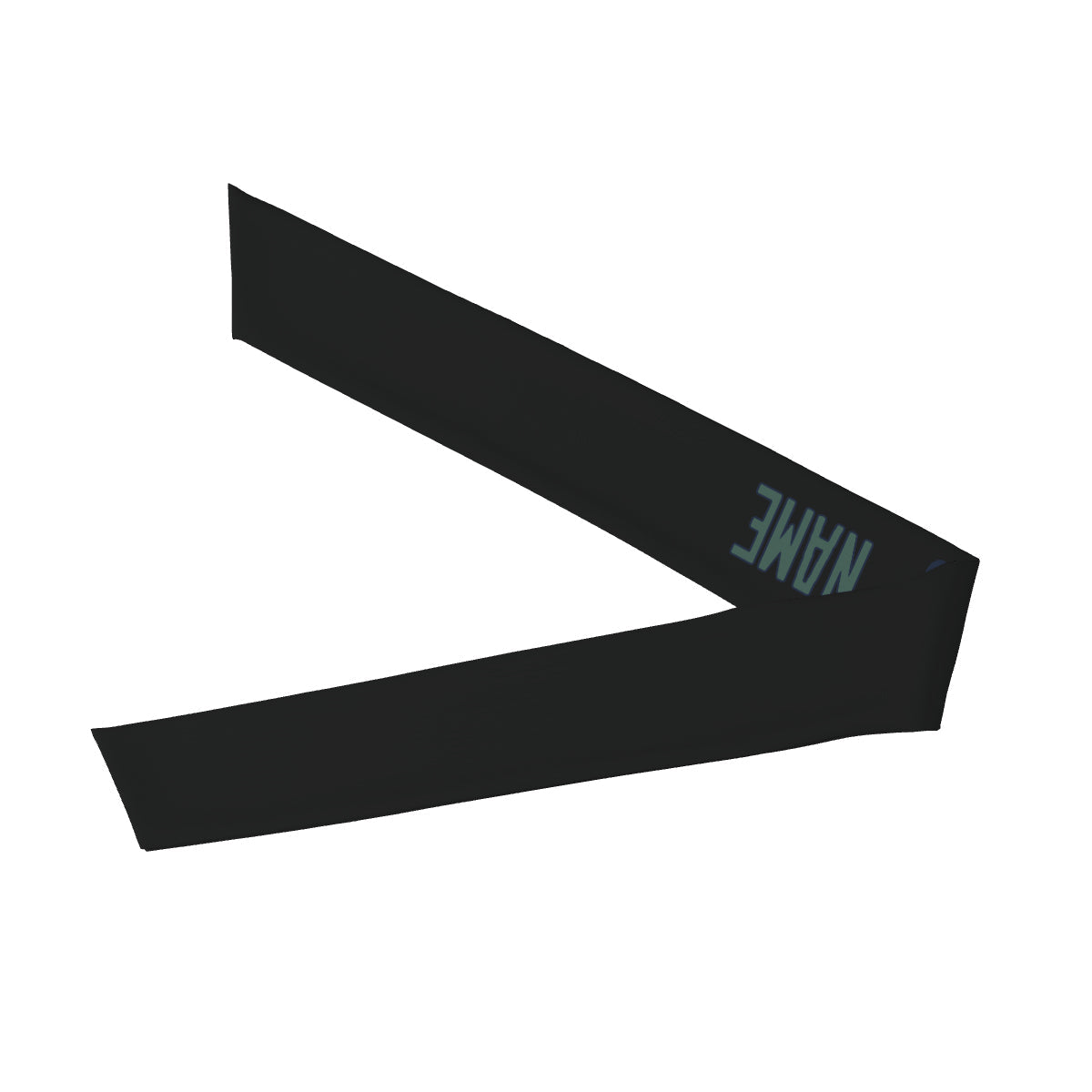 Custom Black Blue Green Headband