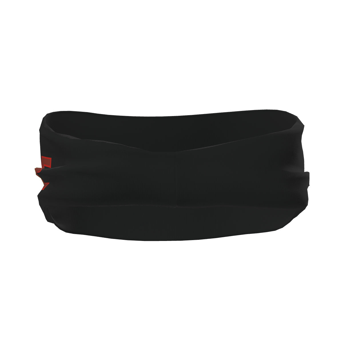 Custom Black Coral Red Sports headband