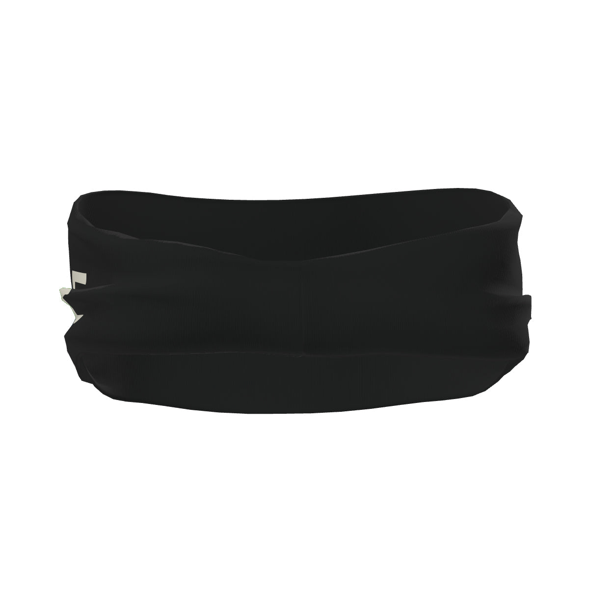 Custom Black Cream Sports headband