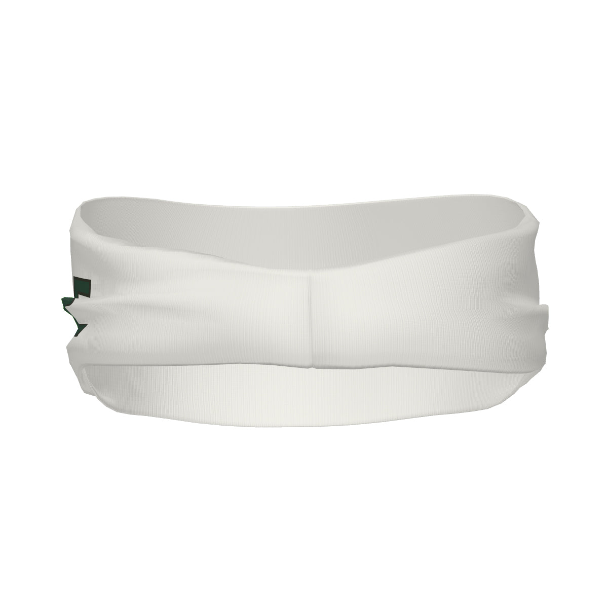 Custom White Green Sports headband