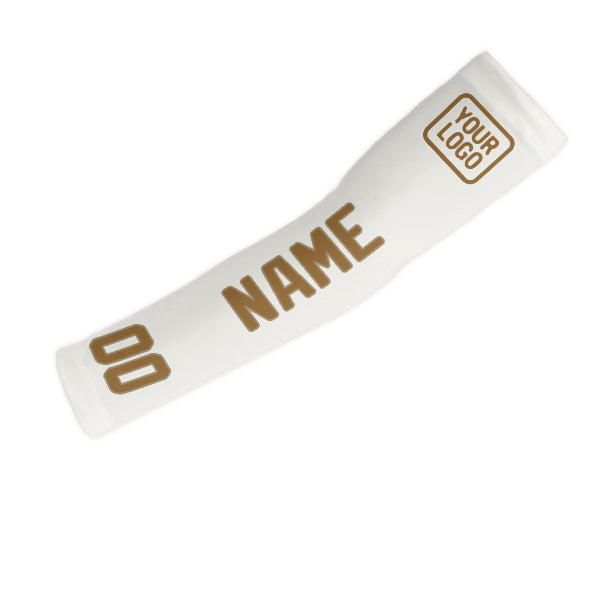 Custom White Khaki Arm Sleeve