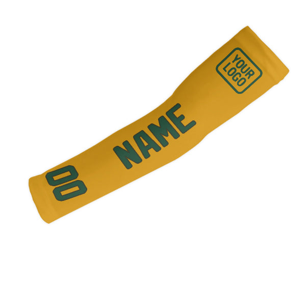 Custom Yellow Green Arm Sleeve