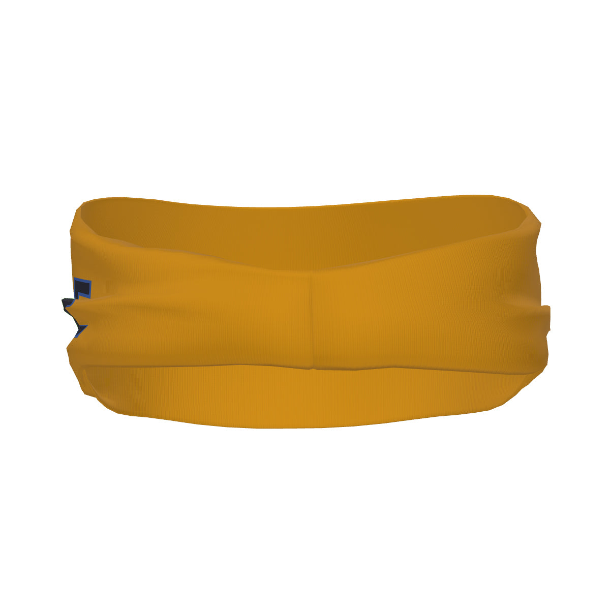 Custom Yellow Navy Sports headband