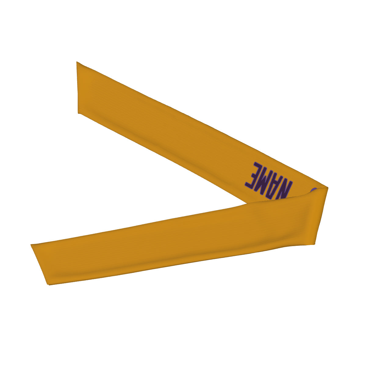 Custom Yellow Purple Headband