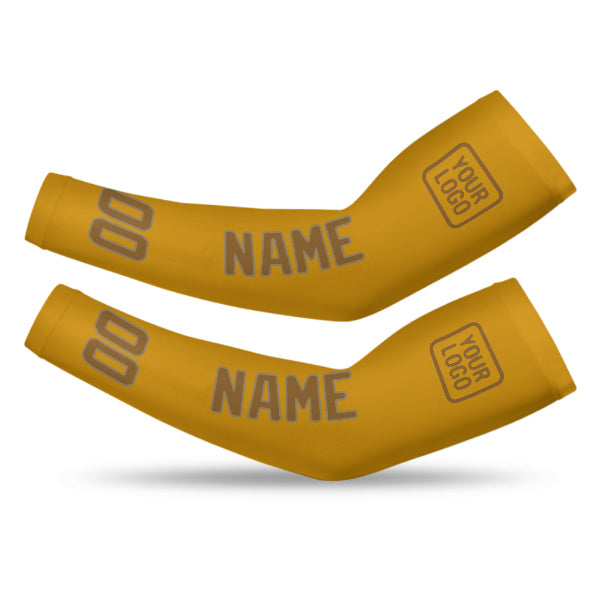Custom Yellow Khaki Arm Sleeve