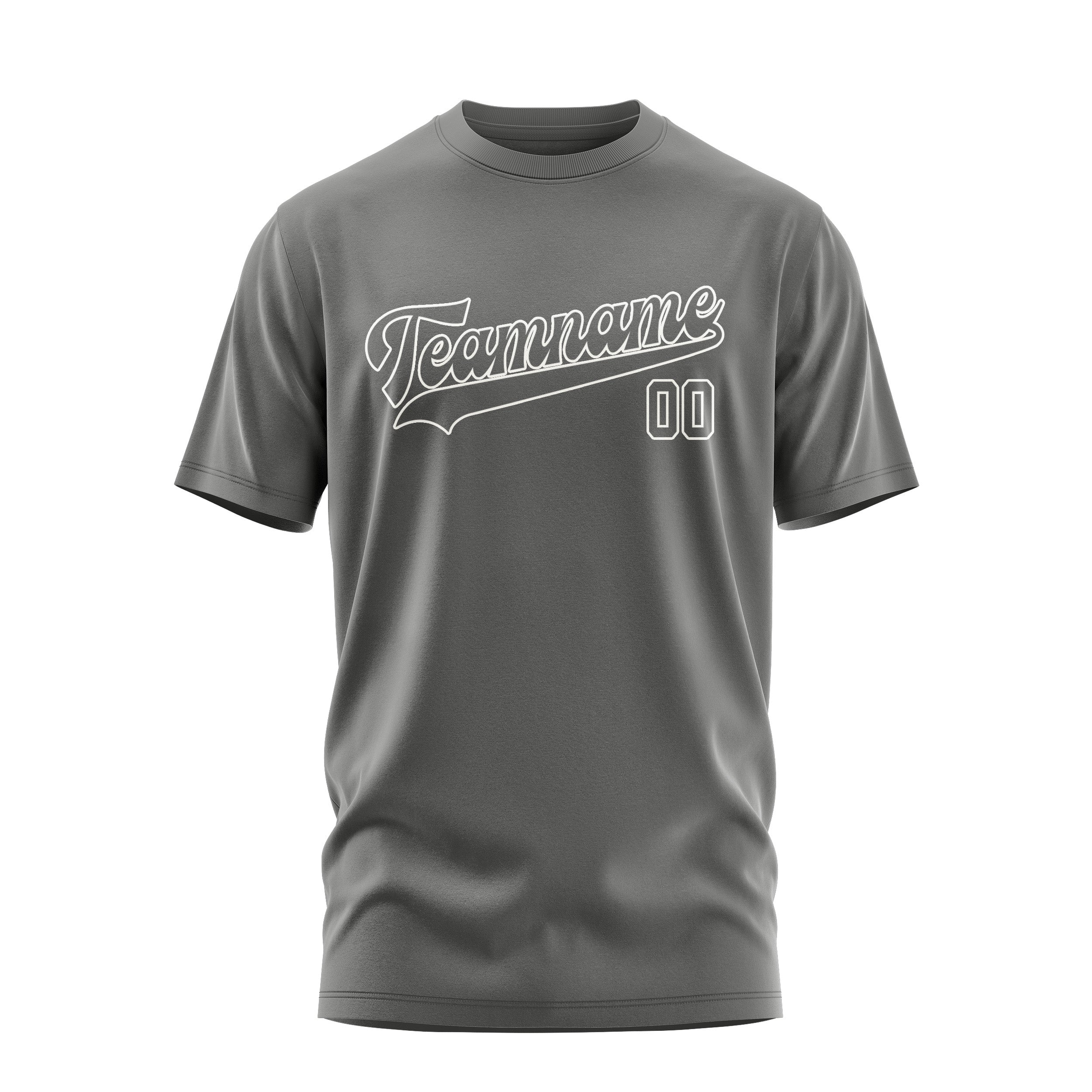 Custom Dark Grey Dark Grey T-Shirt