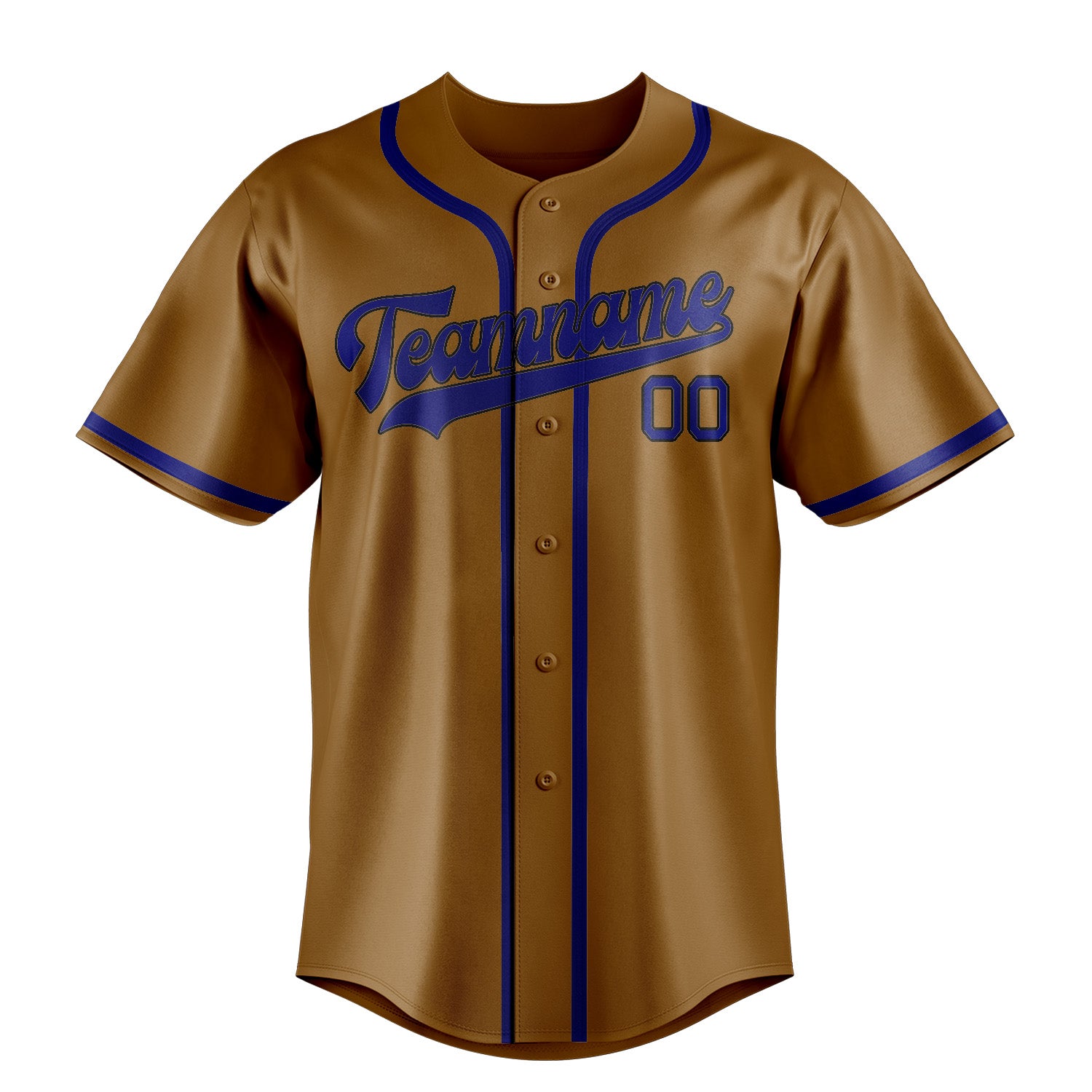 Custom Khaki Sky Blue Baseball Jersey