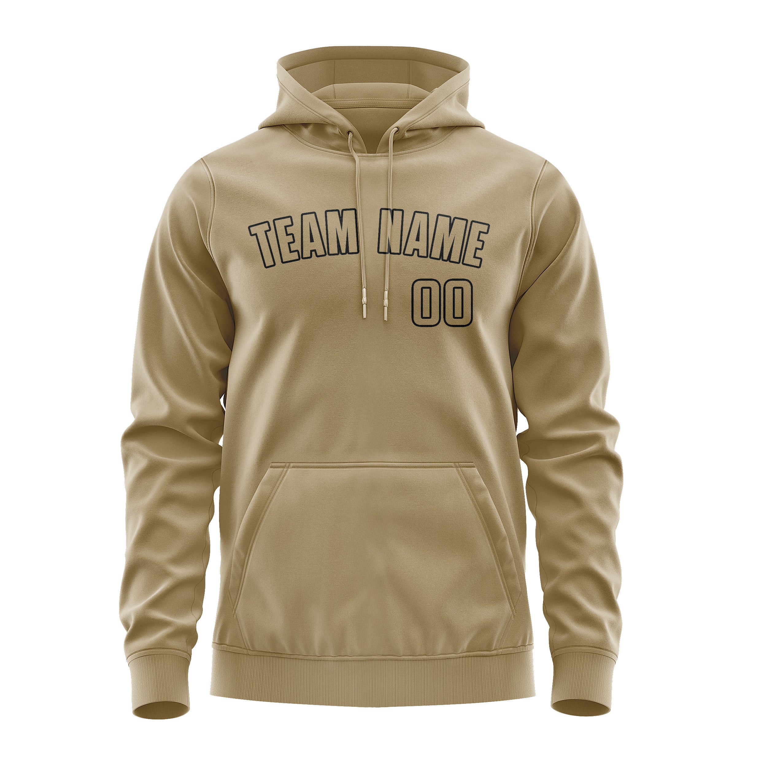 Custom Light Khaki Light Khaki Hoodie
