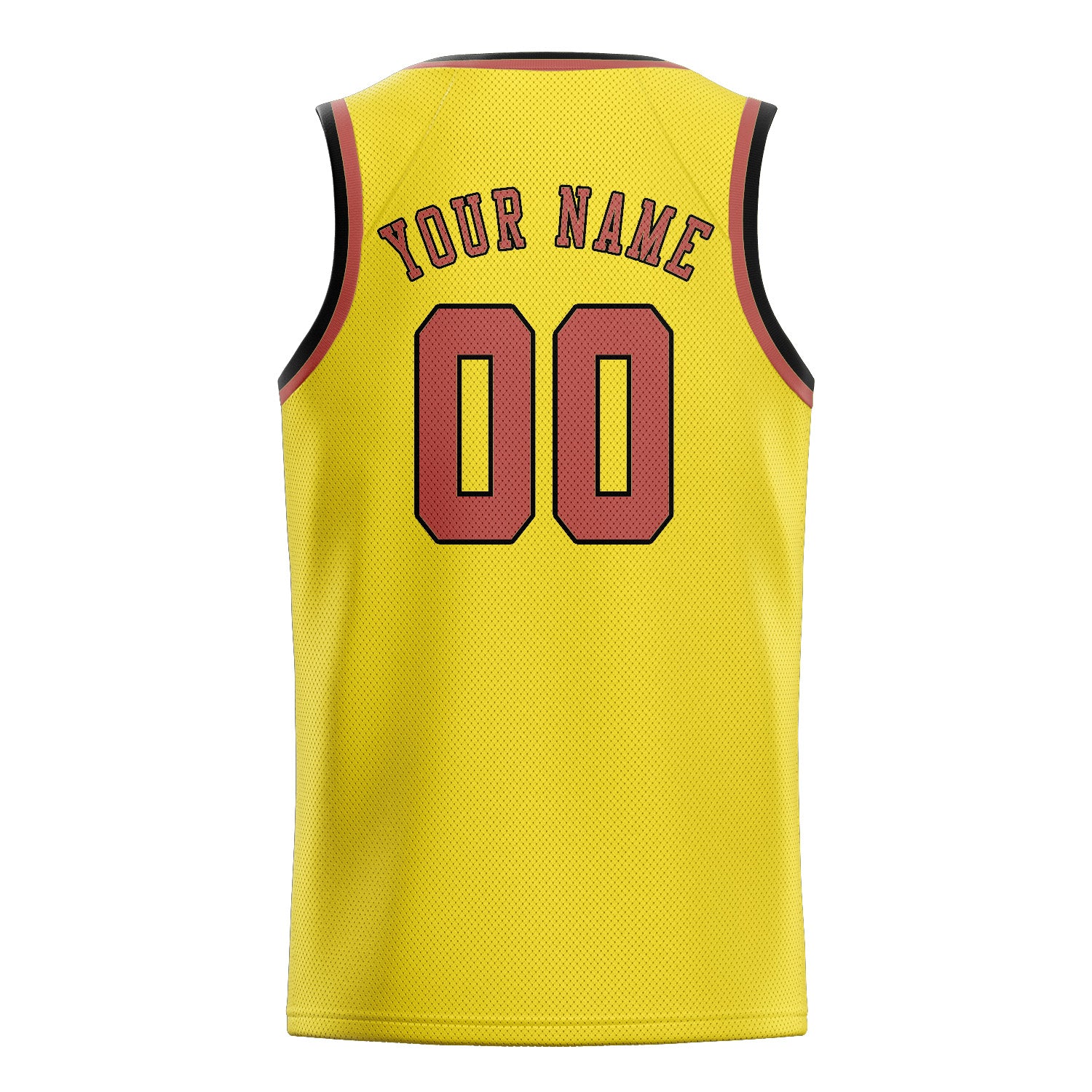Custom Light Yellow Copper Rose Basketball Jersey
