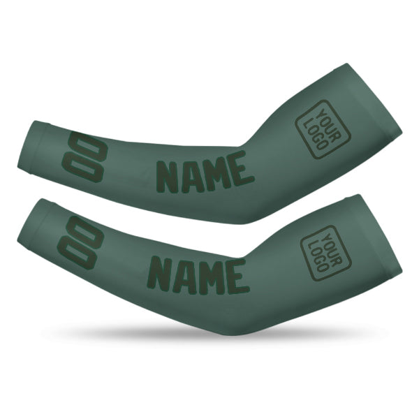 Custom Blue Green Dark Green Arm Sleeve