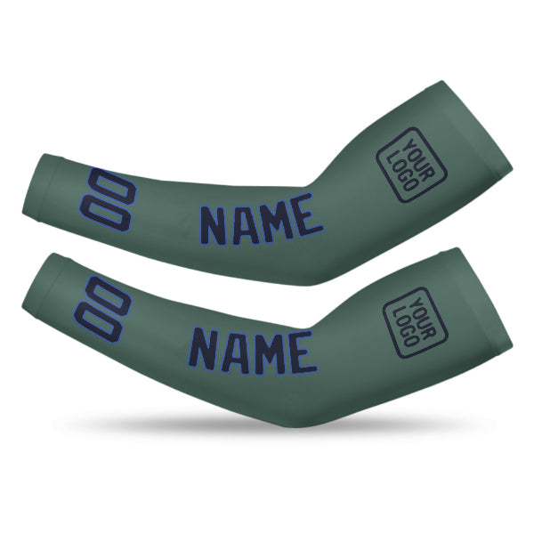 Custom Blue Green Navy Arm Sleeve