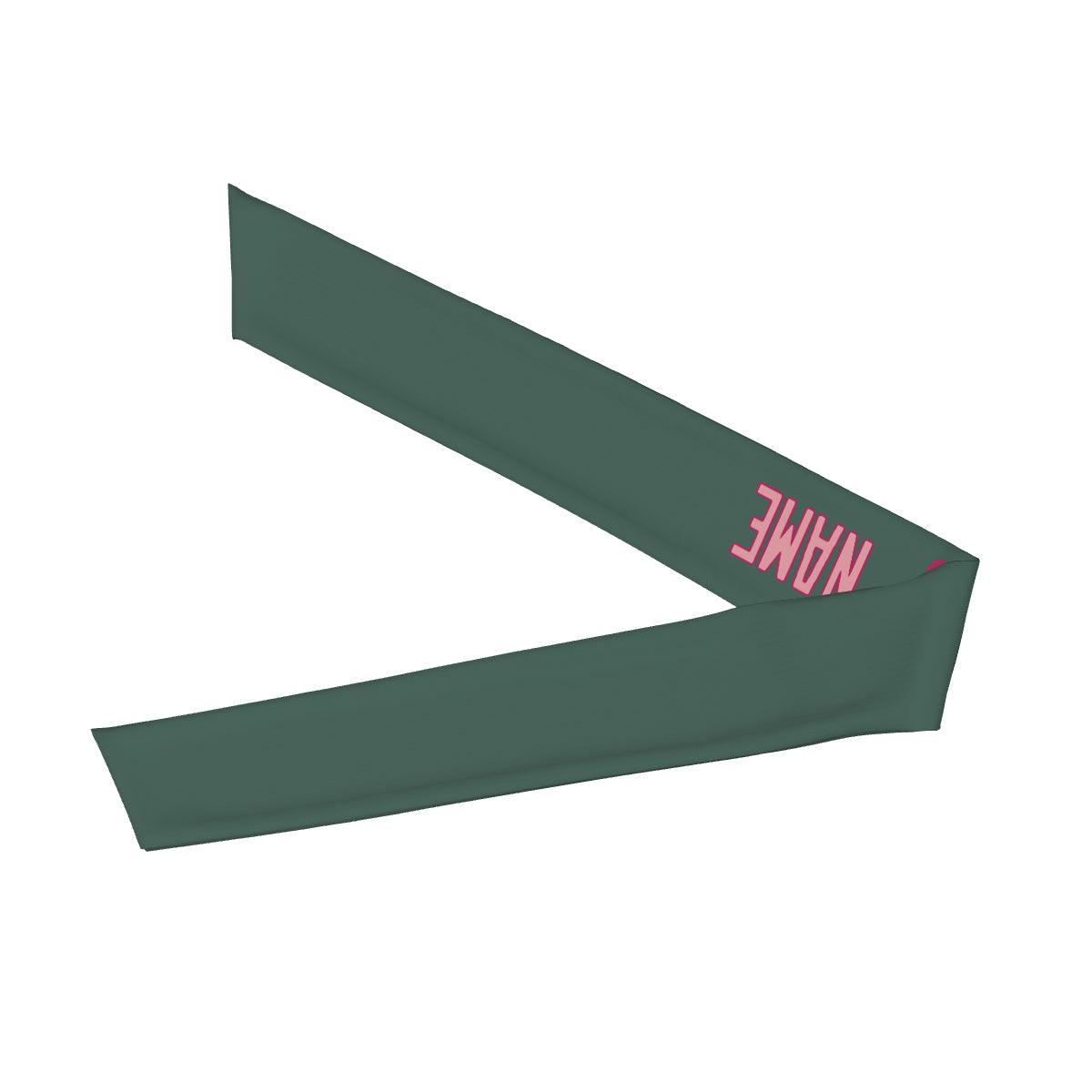 Custom Blue Green Light Pink Headband