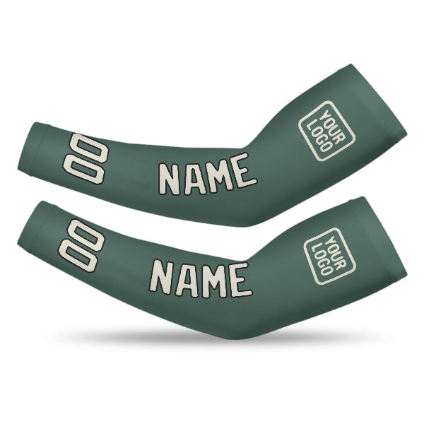 Custom Blue Green Cream Arm Sleeve