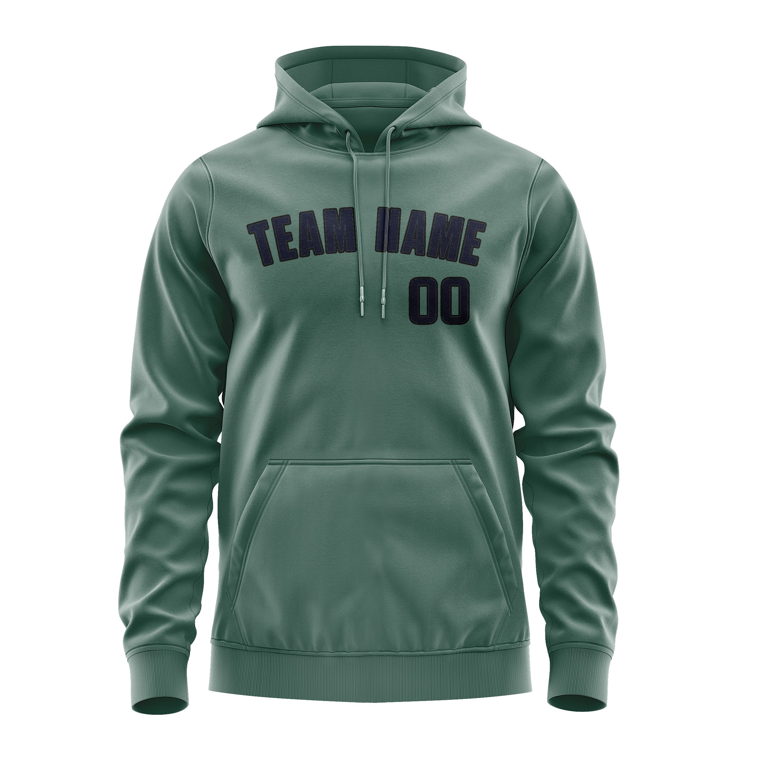 Custom Blue Green Navy Hoodie