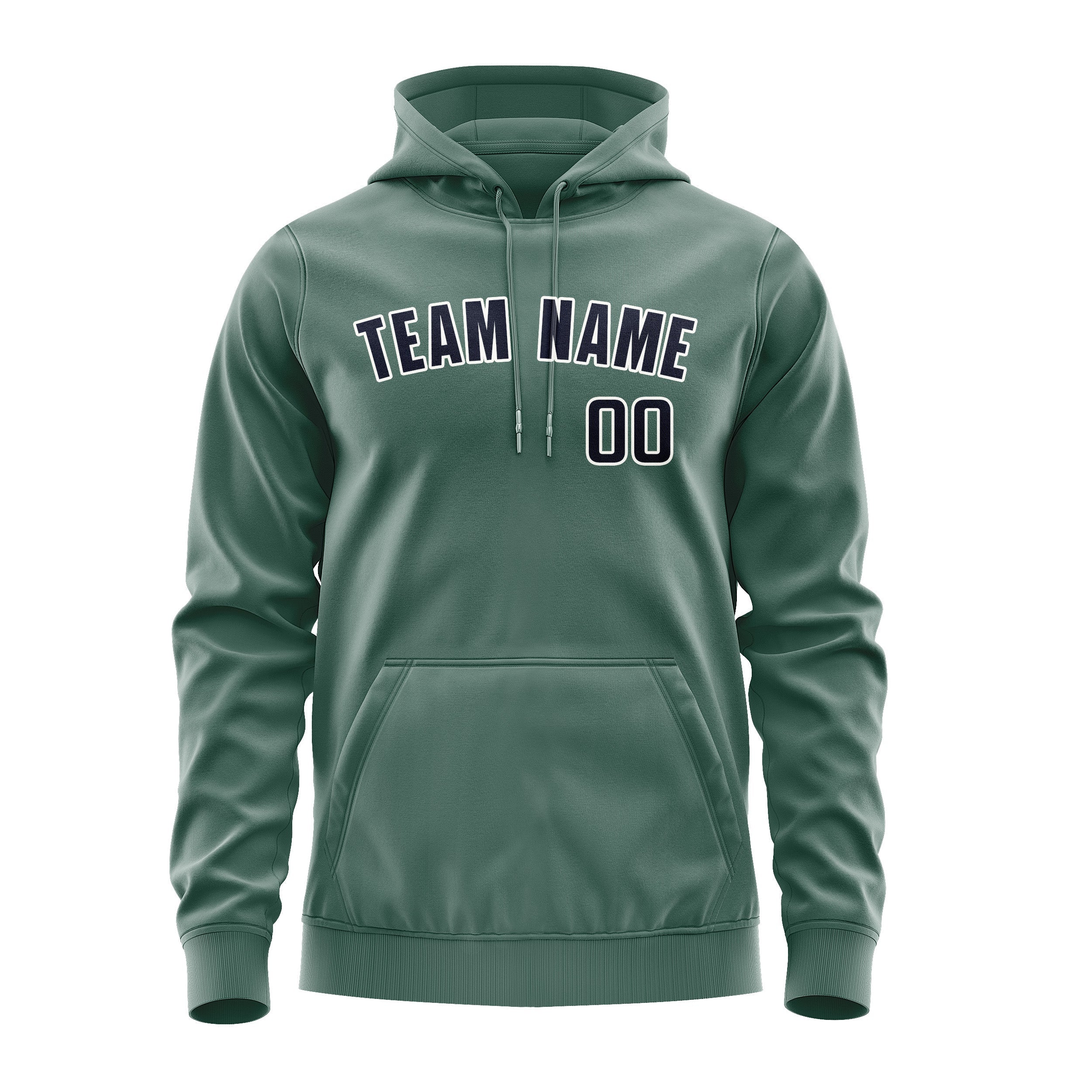 Custom Blue Green Navy Hoodie