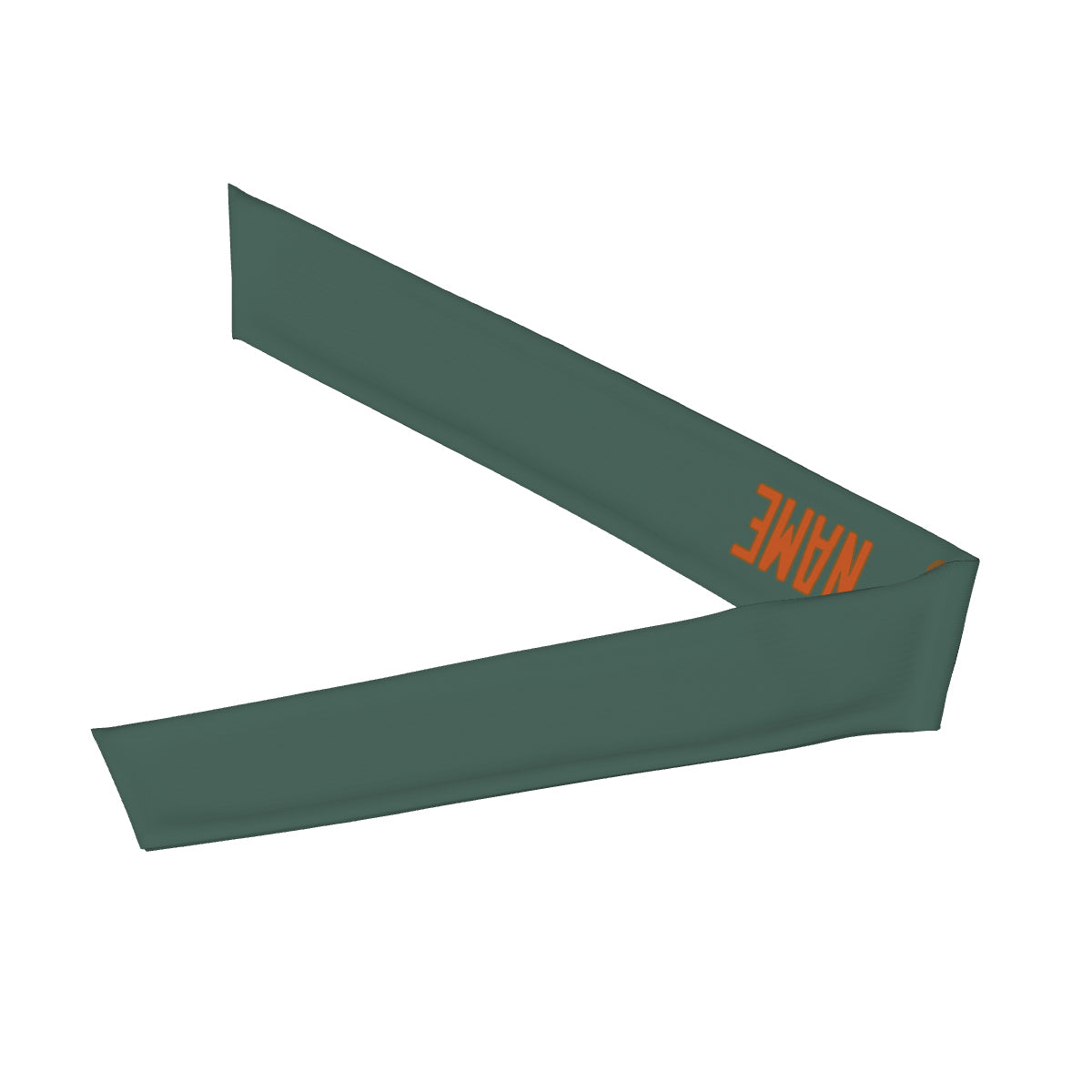 Custom Blue Green Orange Headband