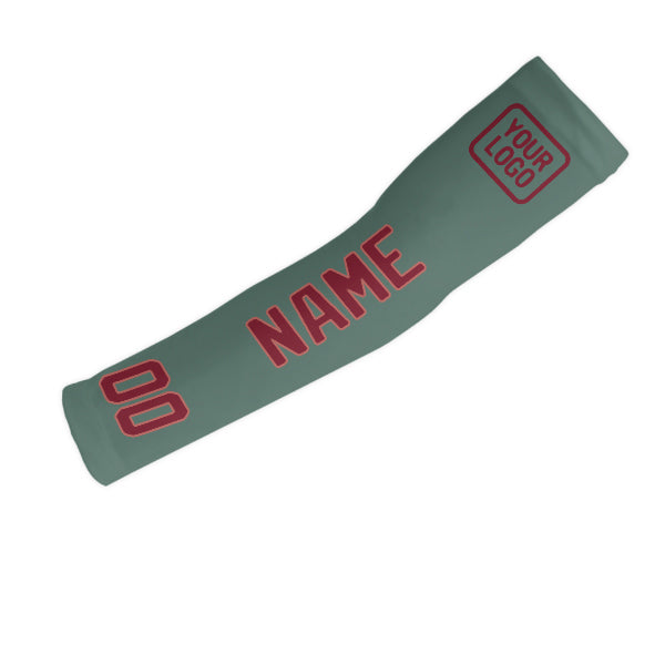 Custom Blue Green Crimson Red Arm Sleeve
