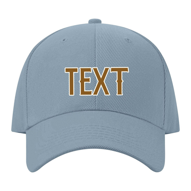 Custom Slate Gray Dark Green Hat 27B21822