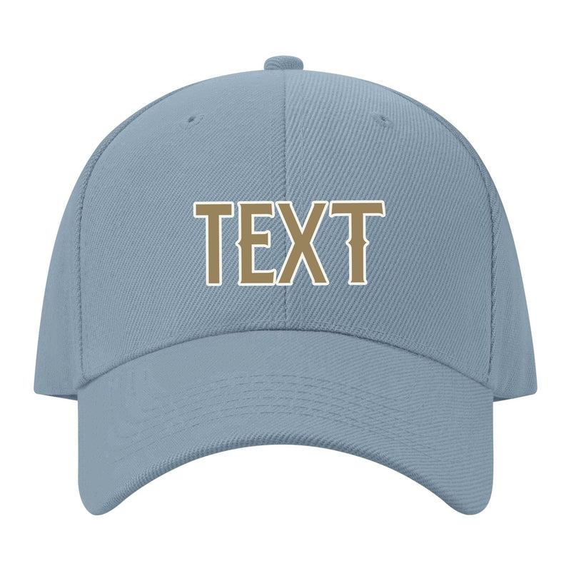 Custom Slate Gray Goldenrod Hat 27B21825
