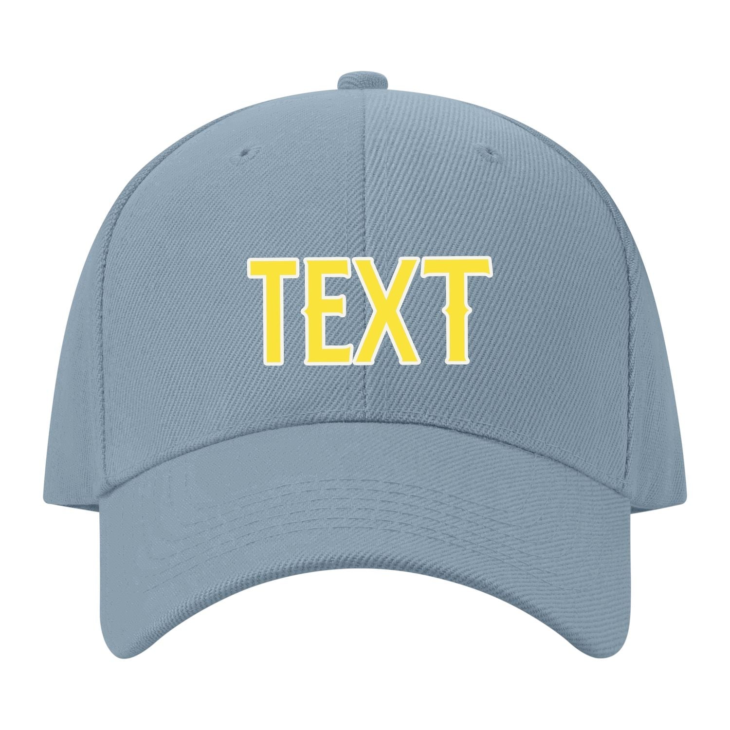 Custom Slate Gray Light Coral Red Hat 27B21826