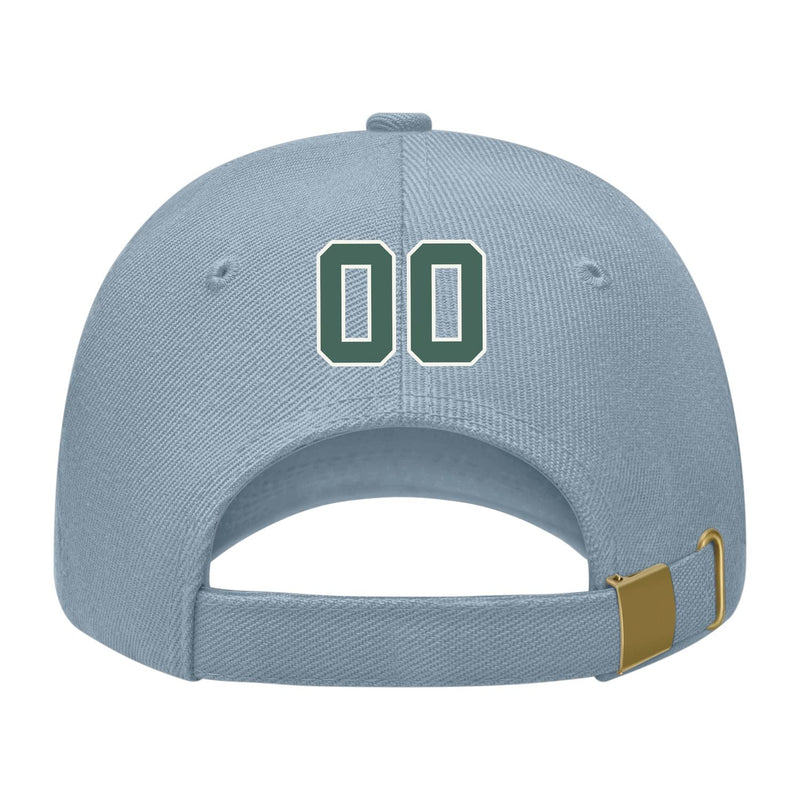 Custom Slate Gray Slate Gray Hat 27B21827