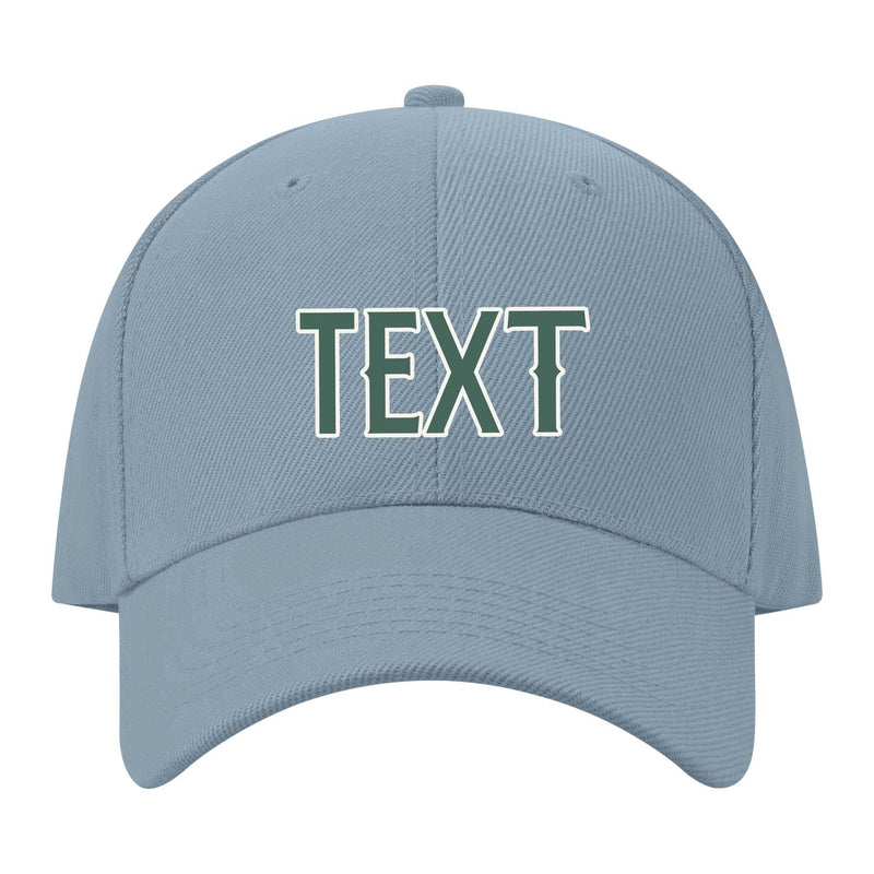 Custom Slate Gray Slate Gray Hat 27B21827
