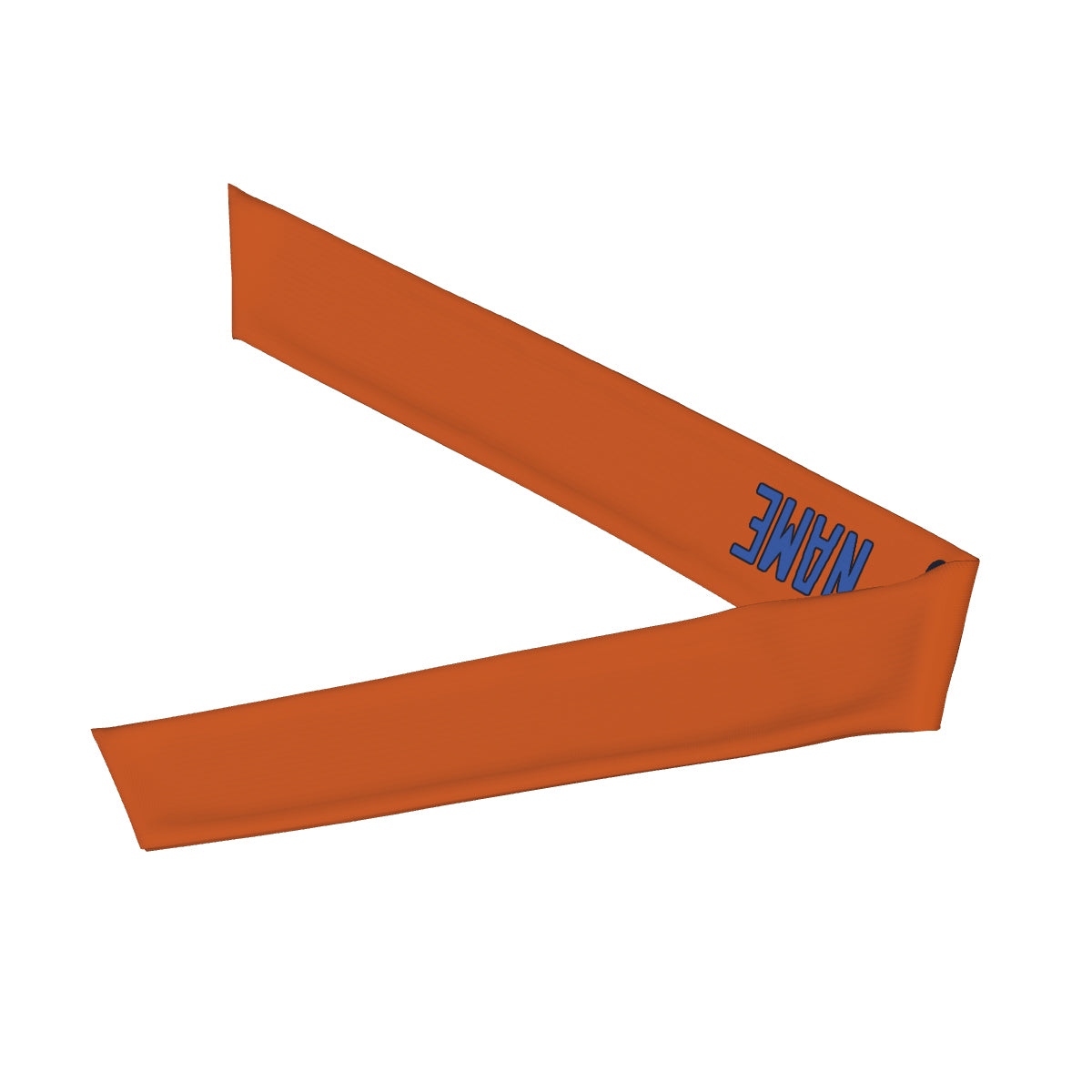 Custom Orange Sky Blue Headband