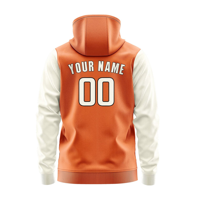Custom Orange Cream Hoodie 2828030328B31703