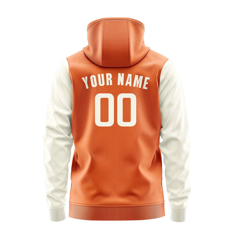 Custom Orange Cream Hoodie 2828030328B31803