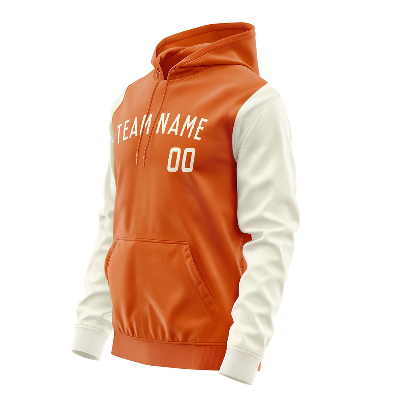 Custom Orange Cream Hoodie 2828030328B31803