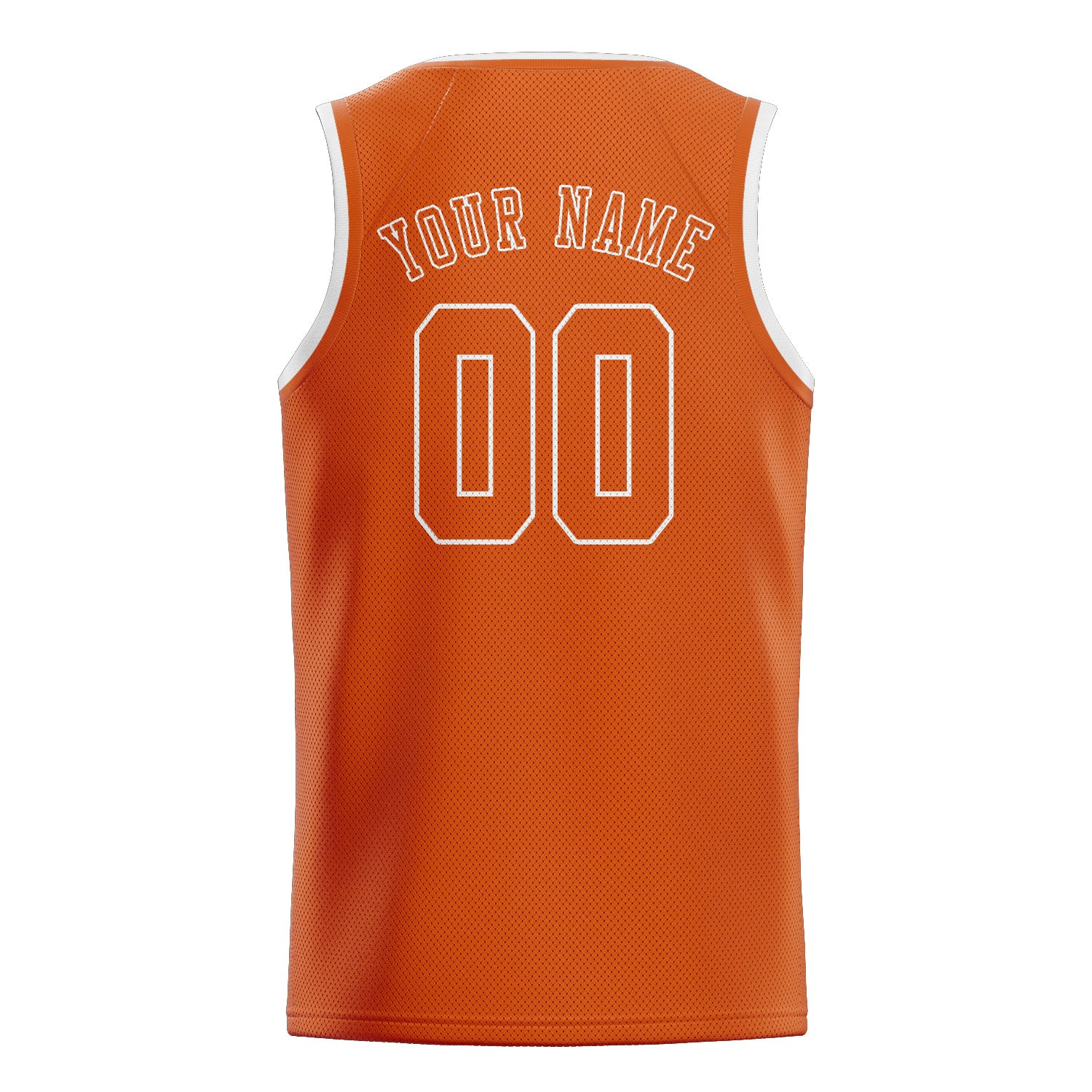 Custom Orange Orange Basketball Jersey