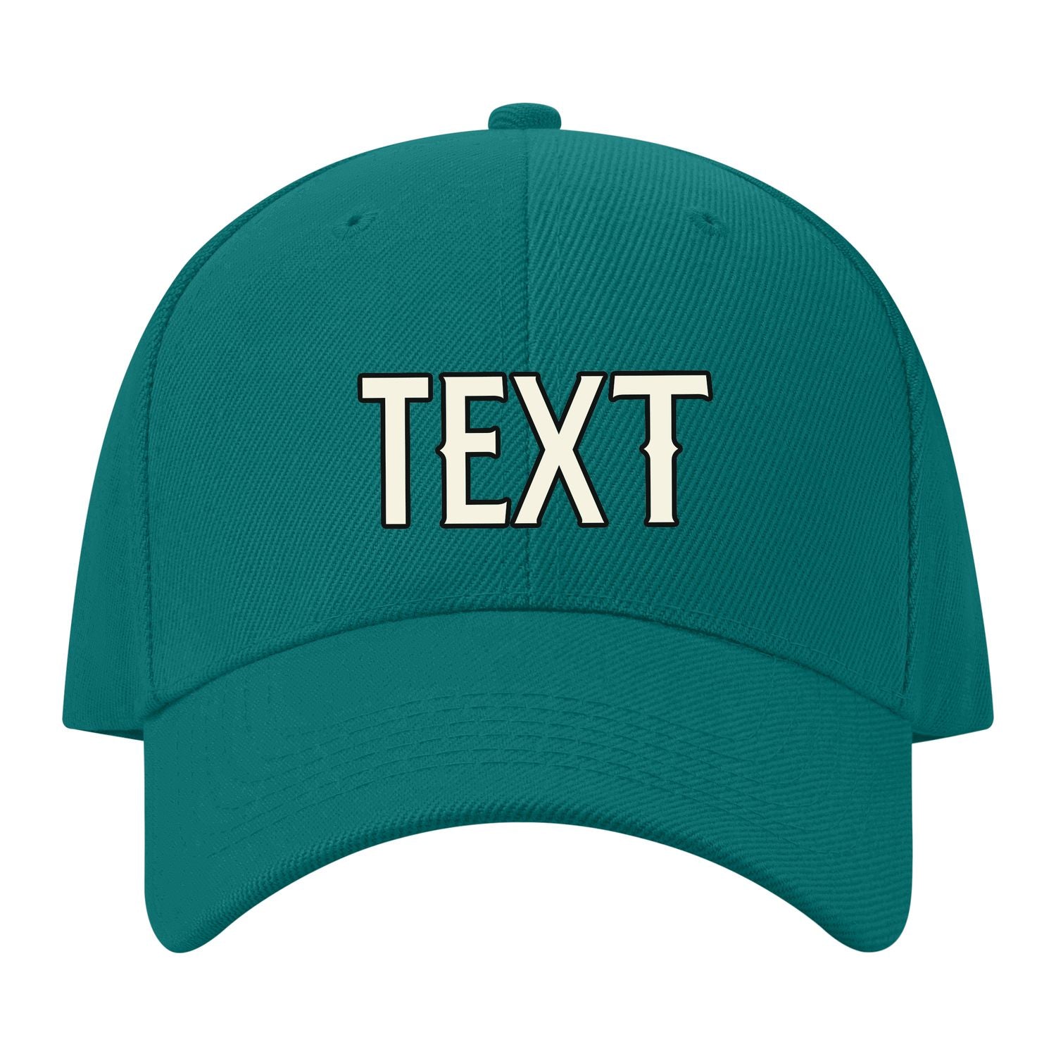 Custom Blue Green Light Purple Hat 28B21703