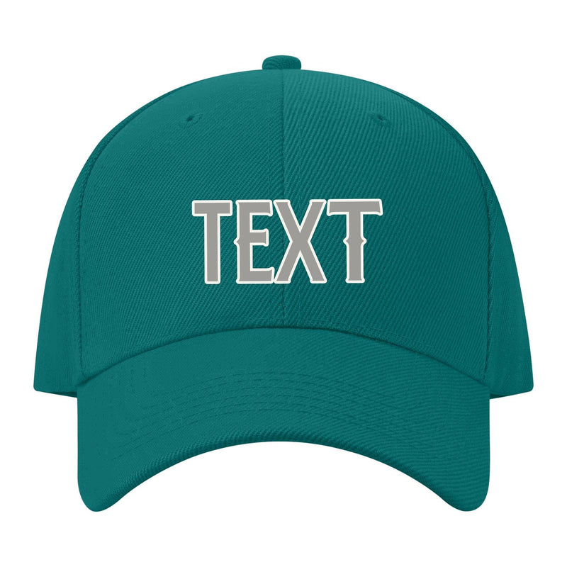 Custom Blue Green Light Green Hat 28B21804