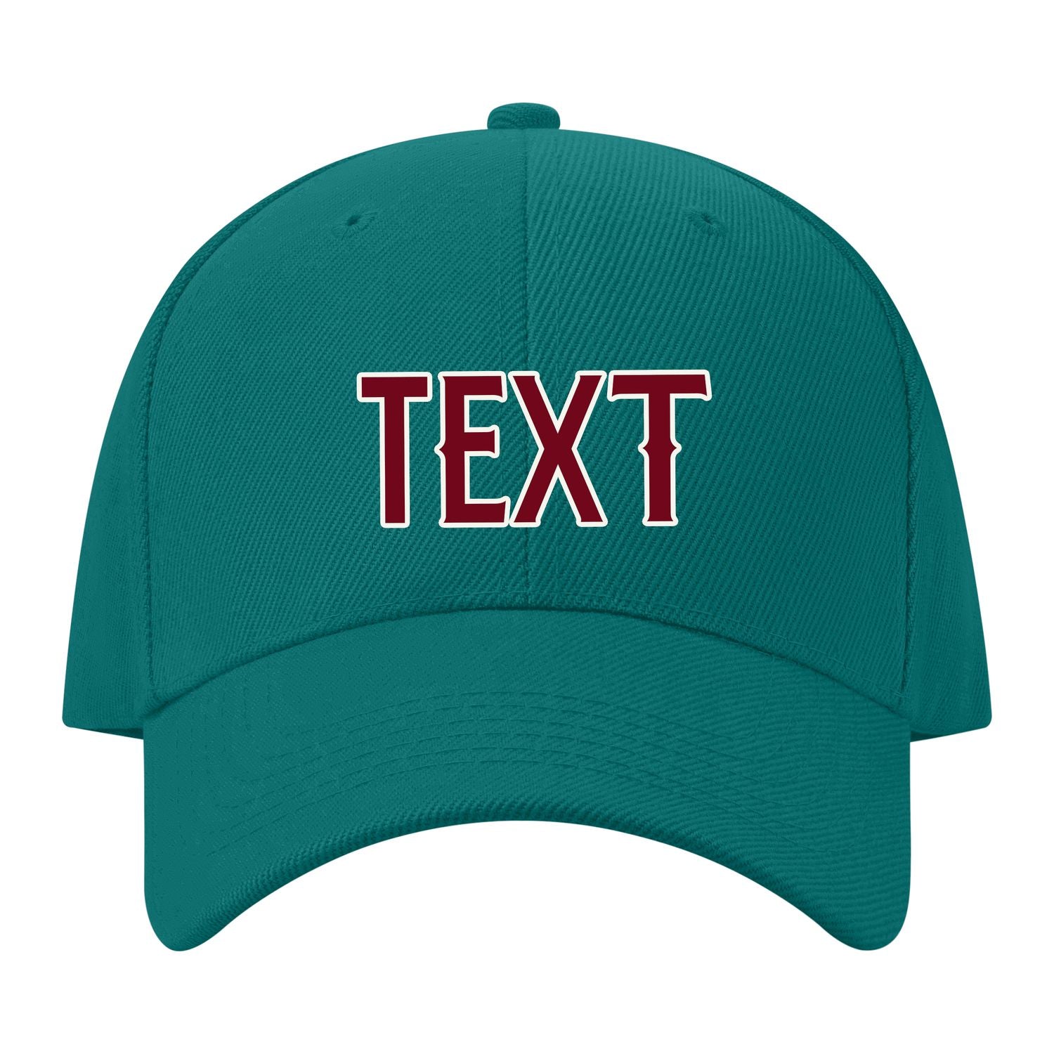 Custom Blue Green Khaki Hat 28B21815