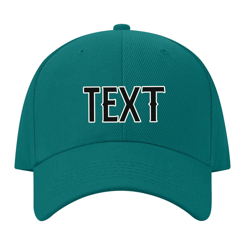 Custom Blue Green Mocha Hat 28B21817