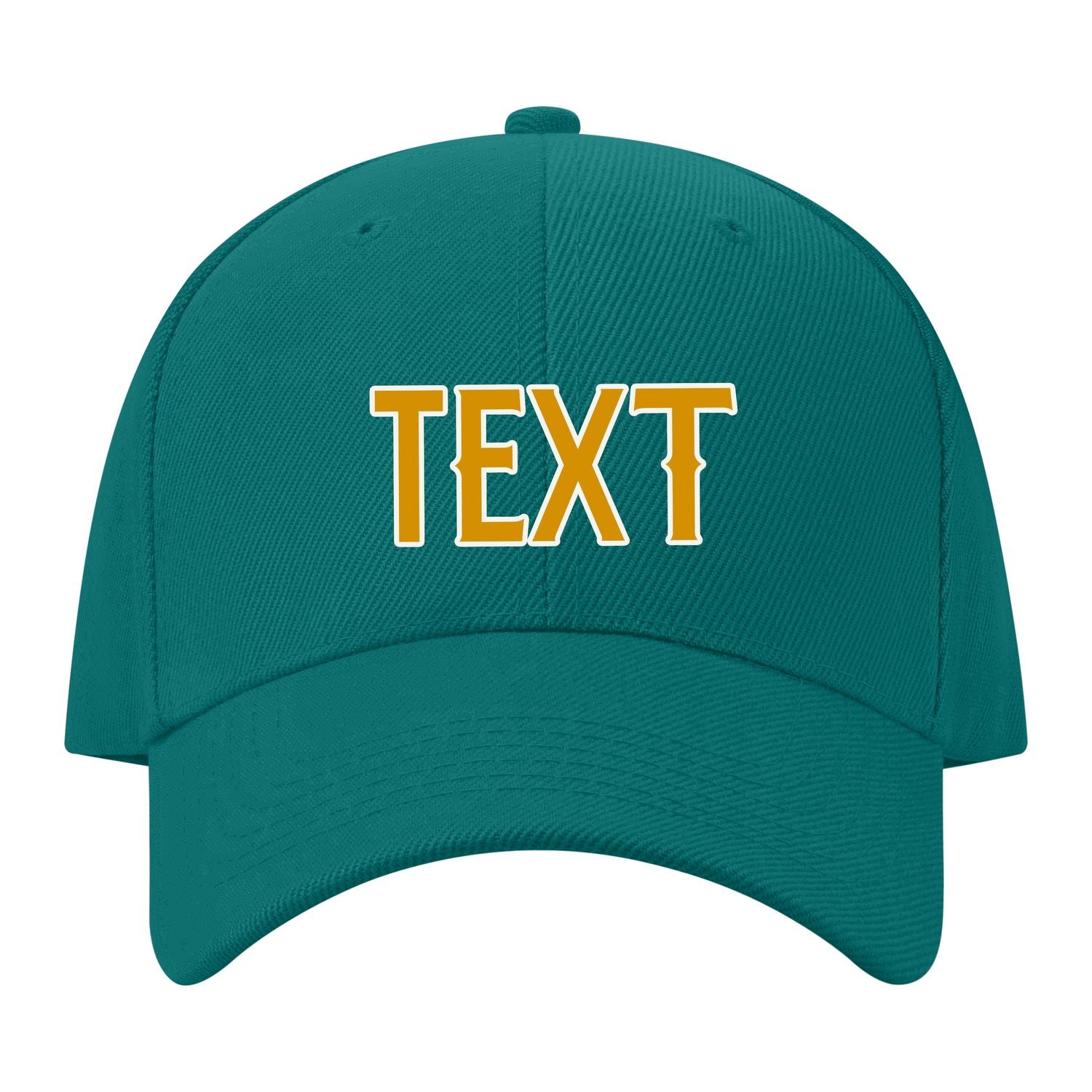 Custom Blue Green Sky Blue Hat 28B21819