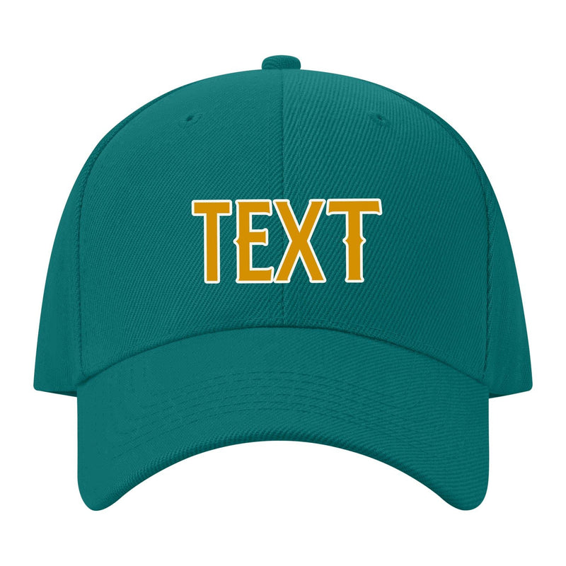 Custom Blue Green Sky Blue Hat 28B21819