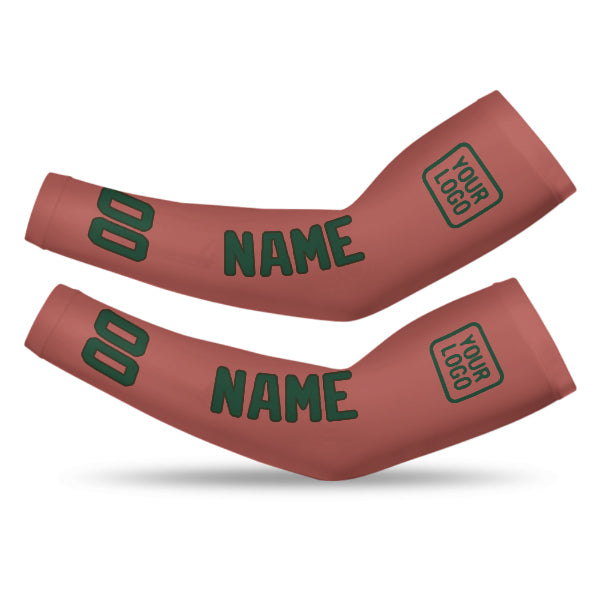 Custom Copper Rose Green Arm Sleeve