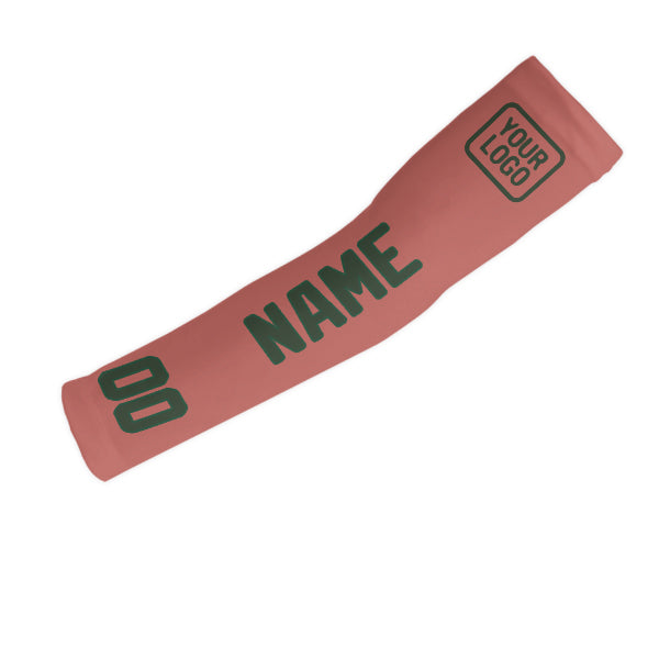 Custom Copper Rose Dark Green Arm Sleeve