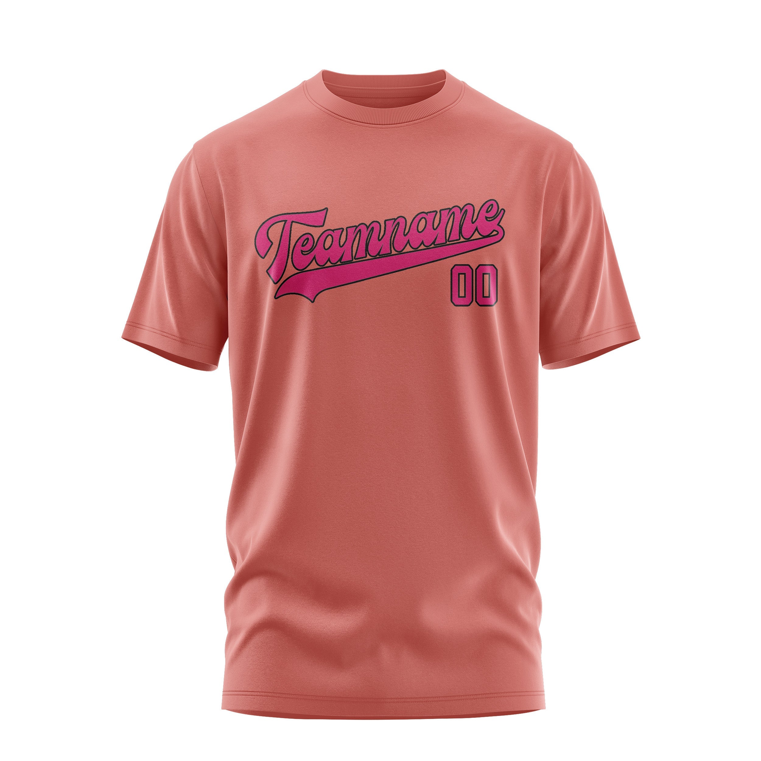 Custom Copper Rose Pink T-Shirt