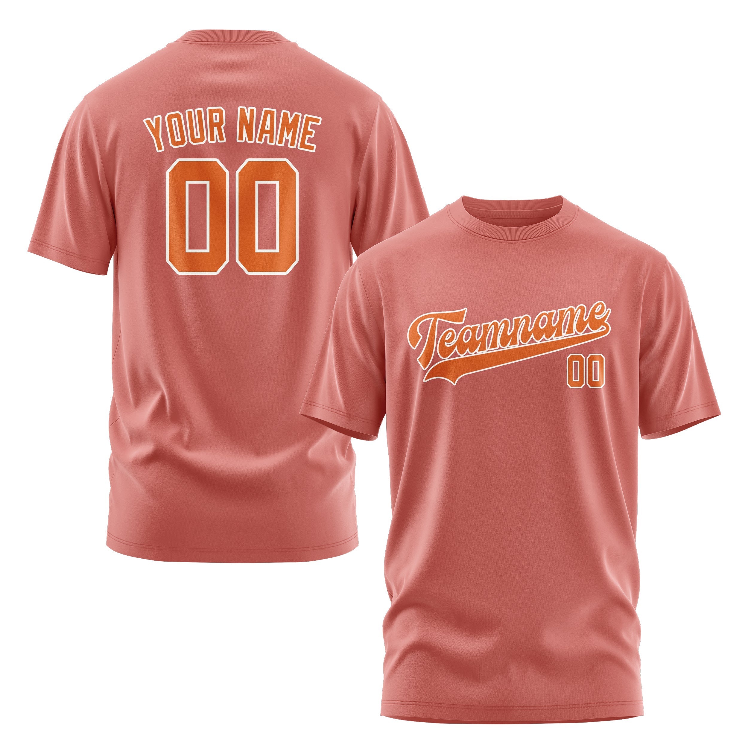 Custom Copper Rose Orange T-Shirt