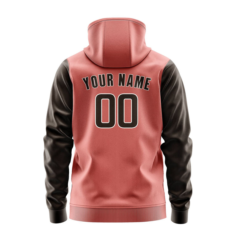 Custom Copper Rose Brown Hoodie 2929010129B31801