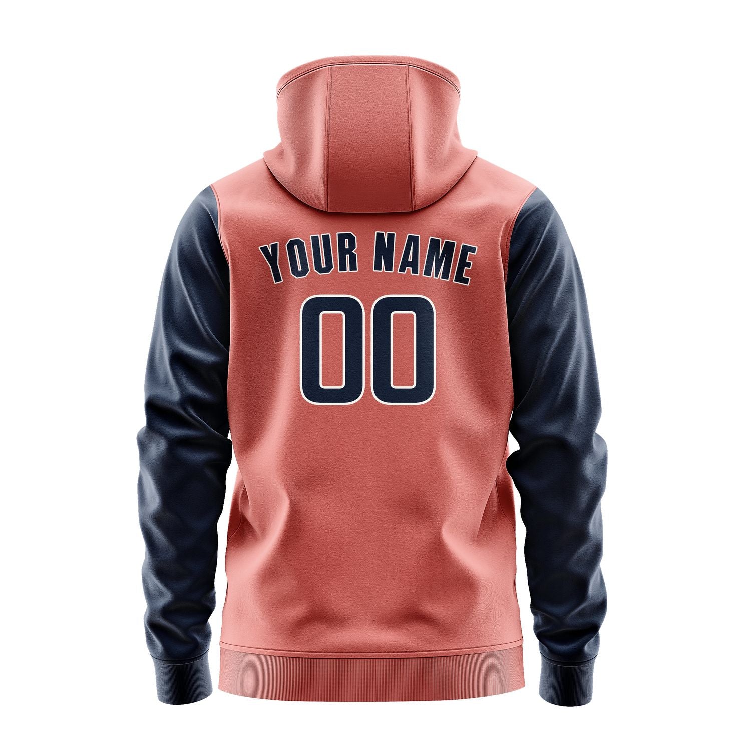 Custom Copper Rose Blue Hoodie 2929101029B31810