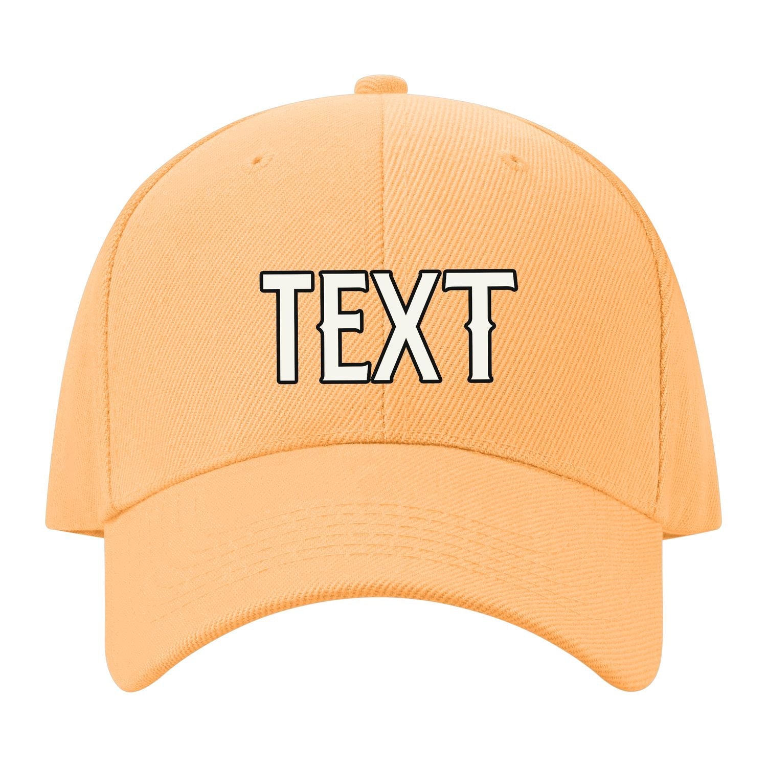 Custom Peach Powder Pale Ice Blue Hat 30B21718